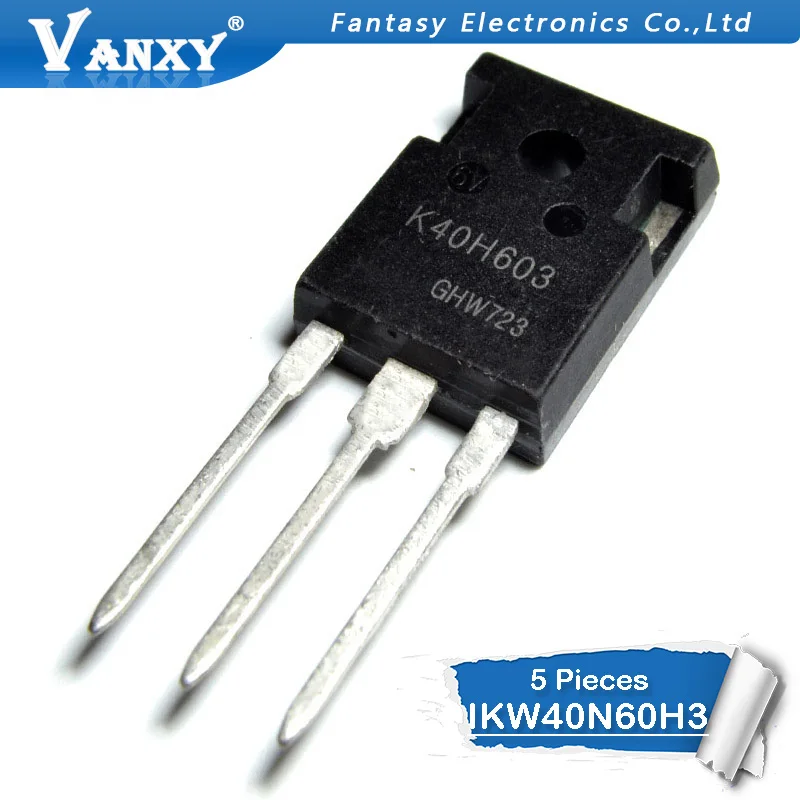 5 шт. IKW40N60H3 TO-3P K40H603-247 IKW40N60 40N60H3 TO247
