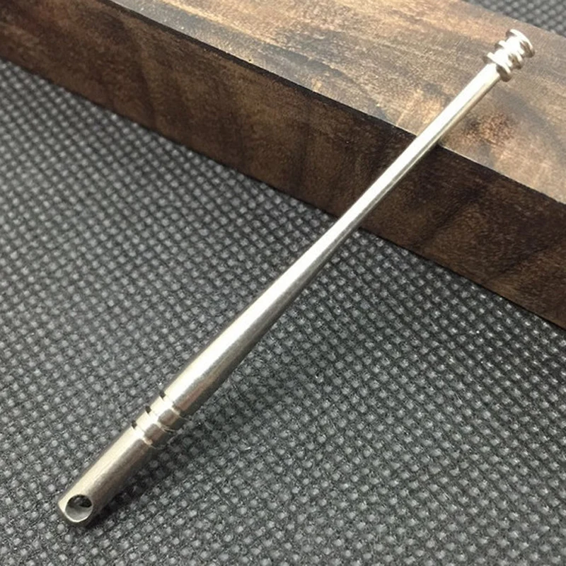 1 шт. ушной Совок переносной Титановый Сплав ложки Открытый EDC инструмент | Спорт и