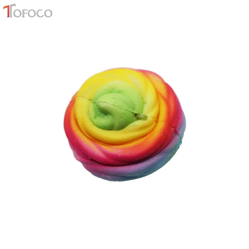 

TOFOCO Kawaii Squeeze Ice Cream Squishy Antistress Panda Cake Slow Rising Squishes Food Slow Rising Toys Scented For Children