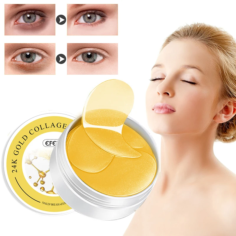 EFERO Ageless маска для сна 60 шт. маски для глаз коллагеновая маска для глаз гидрогелевые патчи для глаз подушечки темные круги увлажняющая маска для лица TSLM1