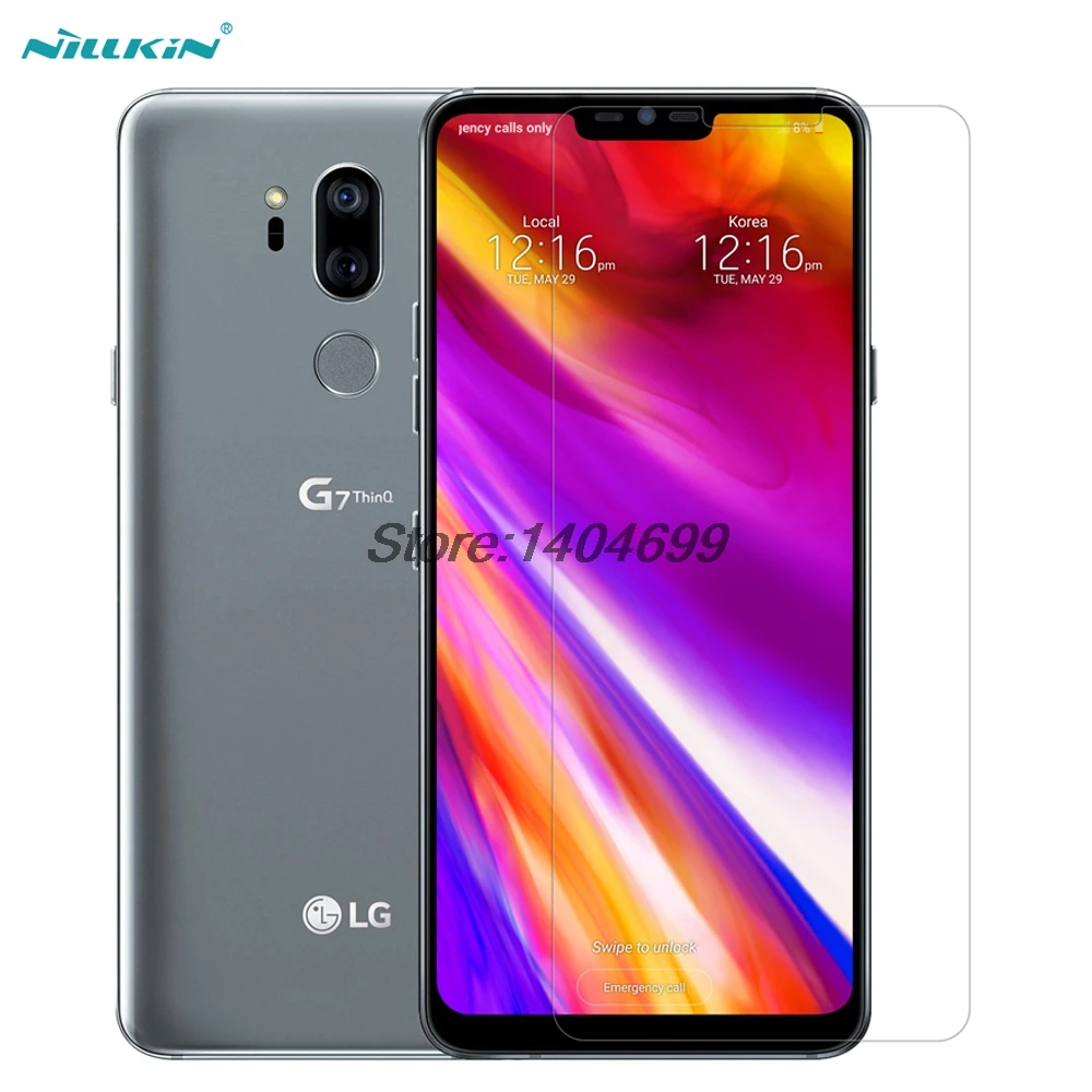 Защитная пленка Nillkin для LG G7 ThinQ прозрачная/матовая защитная (не стекло)|Защитные