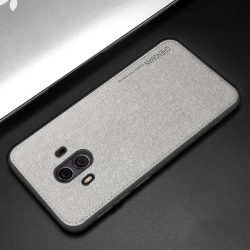 Gray Ультратонкий Мягкий ТПУ силиконовый матовый чехол для телефона для huawei mate 10 Pro P10 20 винтажный Матовый Бизнес-чехол противоударный - Цвет: Gray