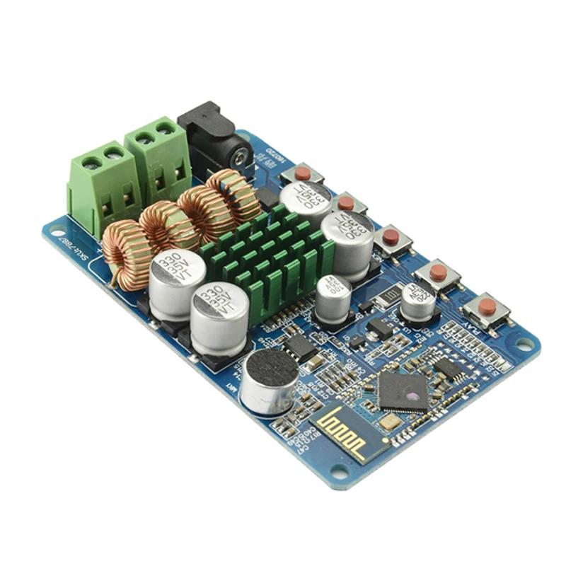 TPA3116 Bluetooth цифровой усилитель доска двухканальный 2X50 Вт Bluetooth 4,0 усилители приемников аудио стерео DIY с микрофоном
