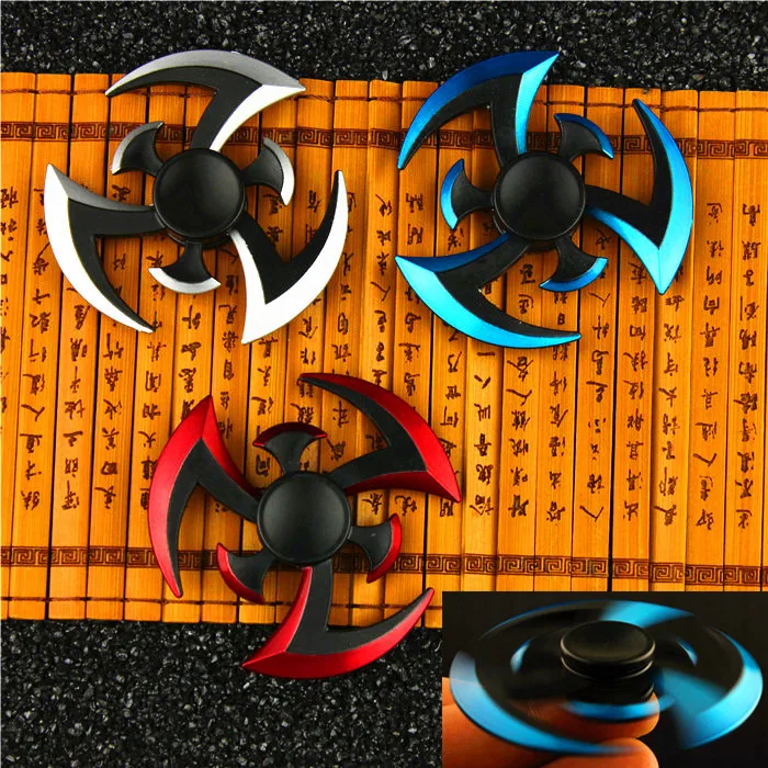 Новый Непоседа гироскоп Спиннер Наруто палец Tri вращающийся дротик