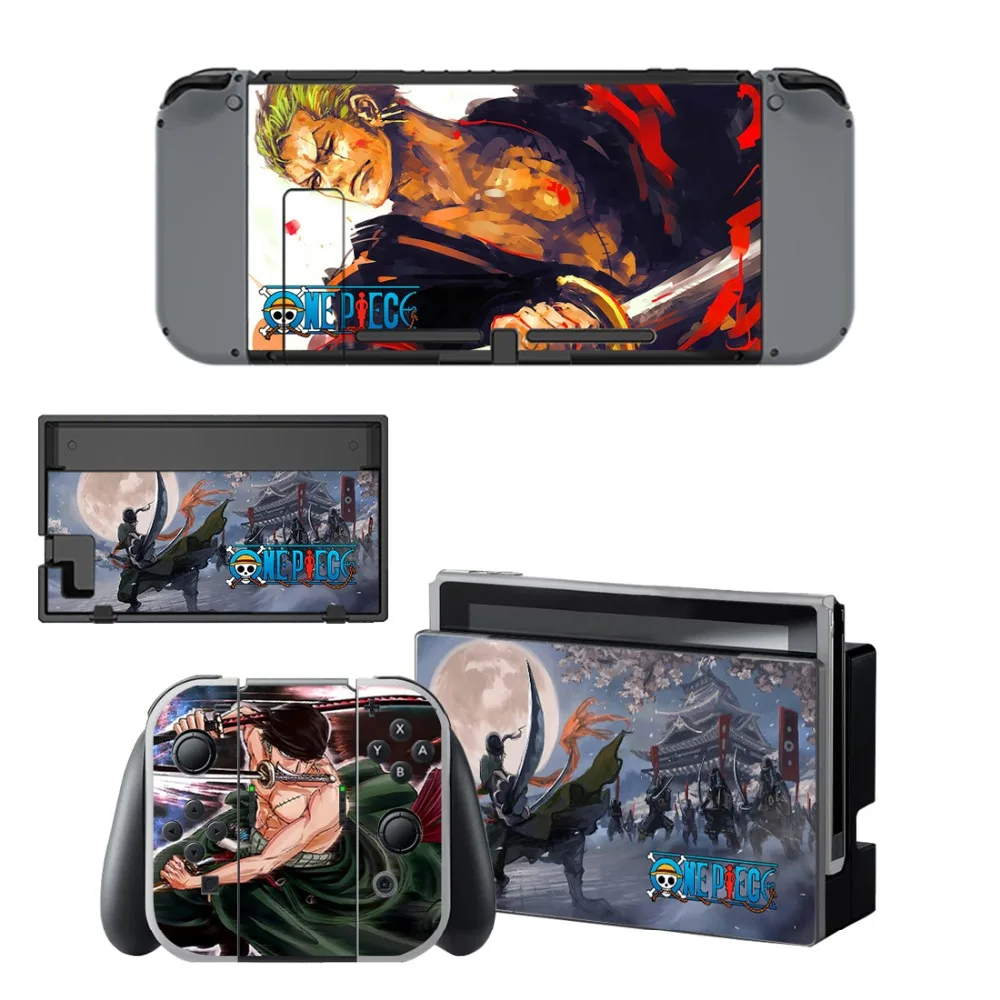 Аниме One Piece Luffy Skin Sticker vinyl для NintendoSwitch консоли Nintendo Switch NS и контроллера Joy