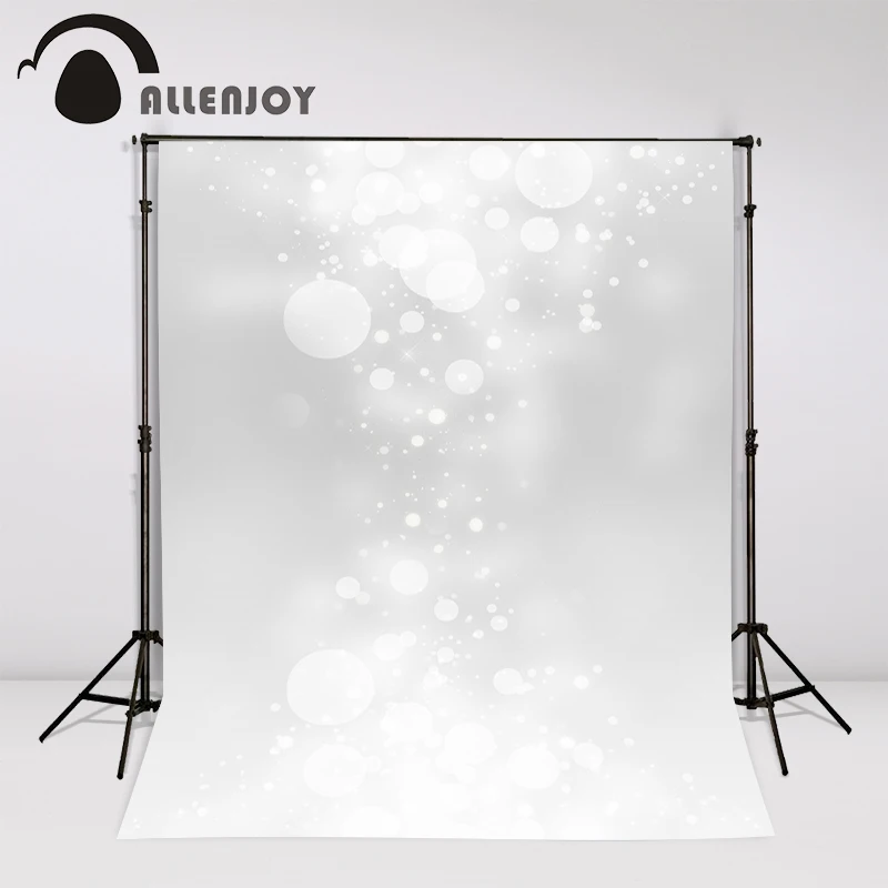 Фон для фотосъемки Allenjoy белый фон размытый пузырь вертикальный модный