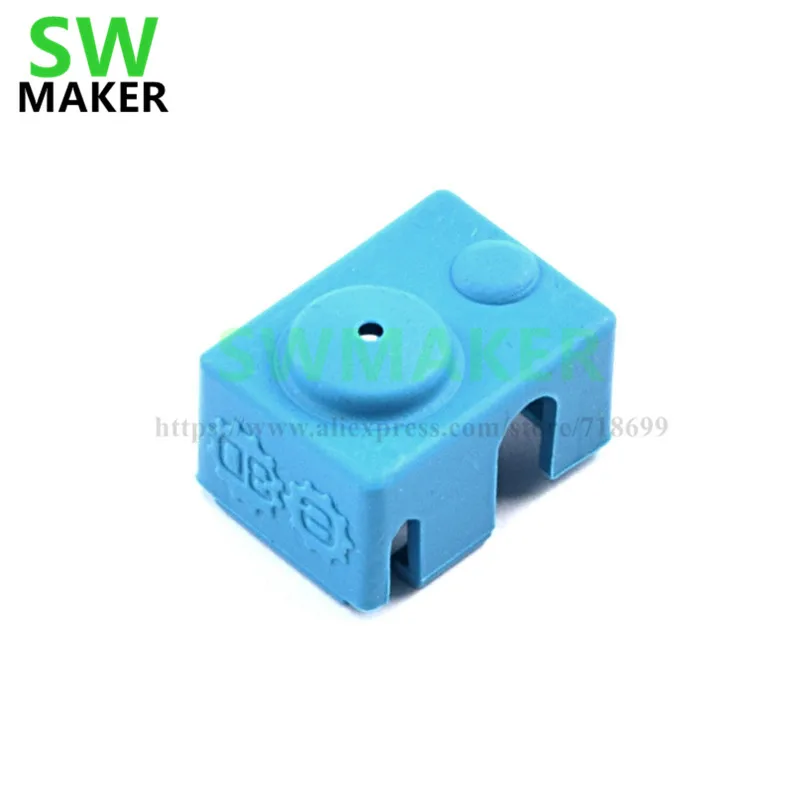 V6 силиконовые носки для Reprap PT100 картридж hotend 3D части принтера 23x16x11 5 мм