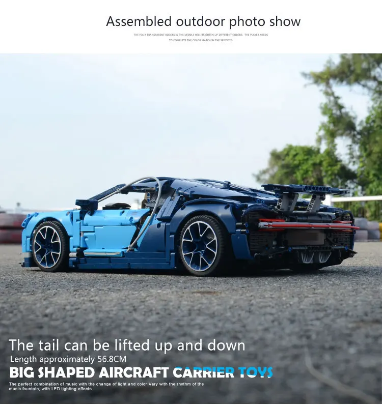 Decool блоки Bugatti Утюги совместимые 20086 IegoSet Technic Voiture 42083 Строительные кирпичи обучающая игрушка подарок для Chlidren