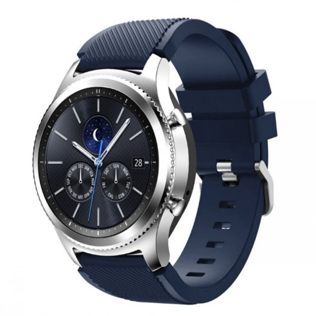 KINGBEIKE 10 colors 22mm Sports Silicone WatchBands for Samsung Galaxy Gear S3 Classic Frontier R760/765/770 Smart Watch Strap | Наручные