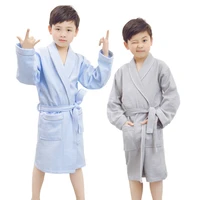 girls bathrobe kids hooded robe boys sleepwear children pajama robes for girl bathrobes cotton baby bath robe infant home wear