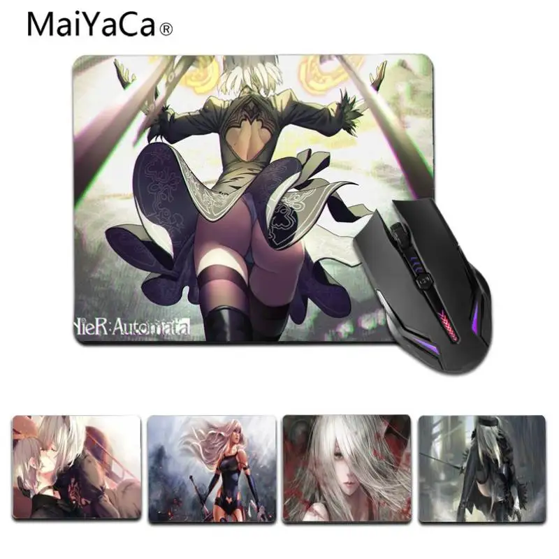 Игровой коврик для мыши MaiYaCa с нониусом резиновый ноутбука размер 25x29 см 18x22 под