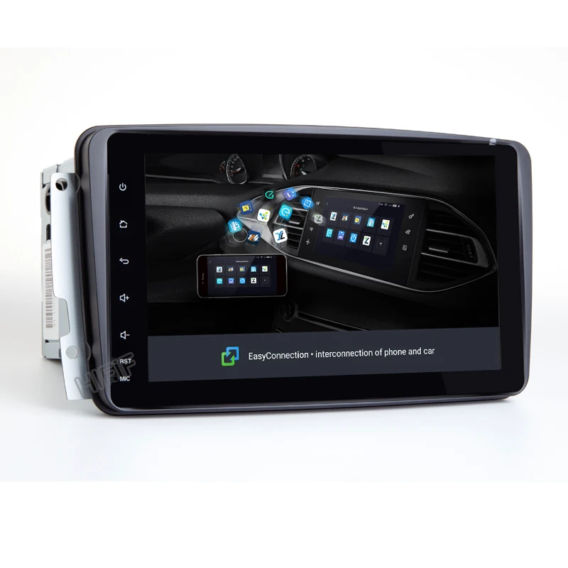 8 &quotAndroid 10 автомобильный DVD радиоприемник IPS DSP для Mercedes Benz W209 W203 W168 ML W163 W463 Viano W639
