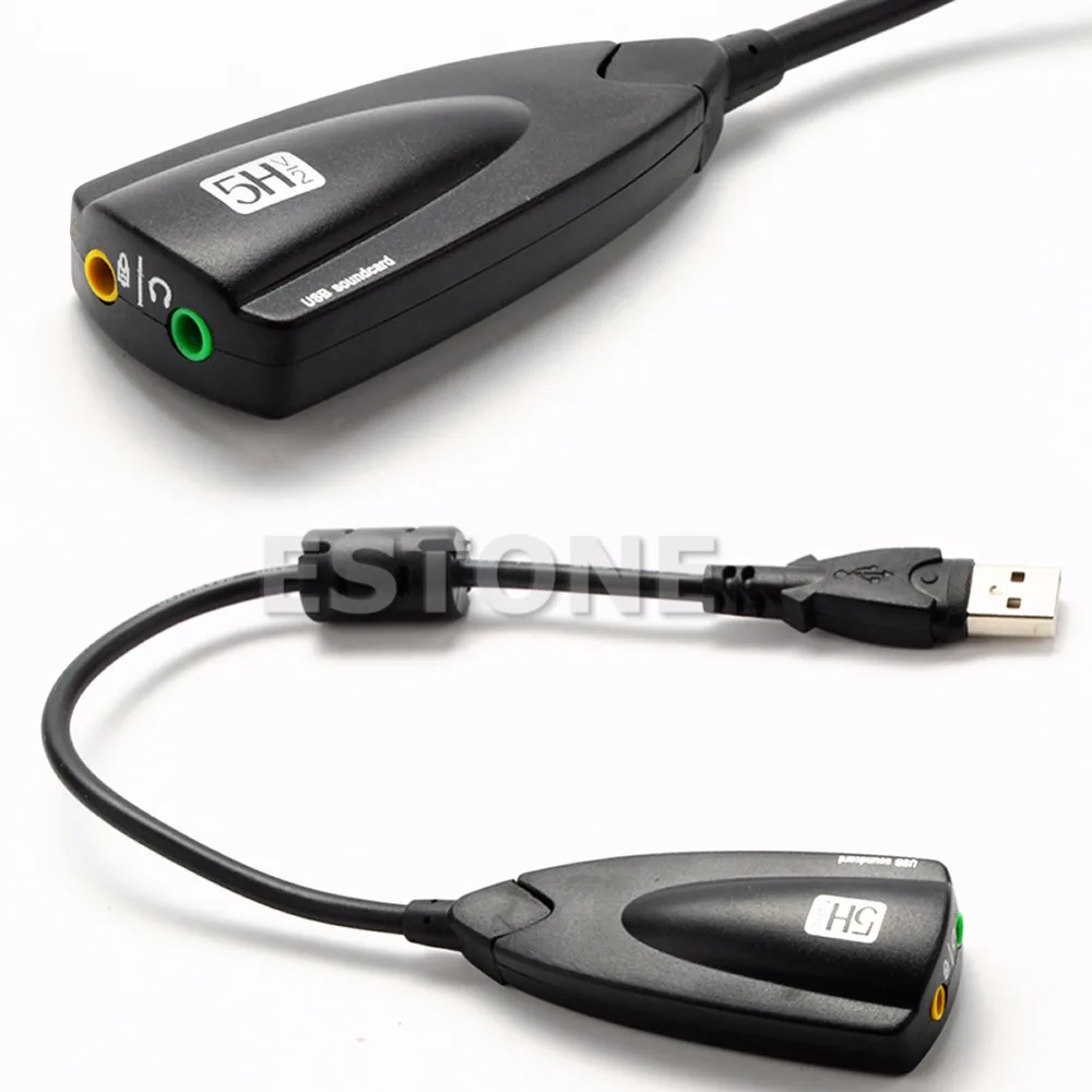 

1PC NEW SteelSeries Siberia 5HV2 USB 7.1 Soundcard 5hv2 Surround sound with Retail Package
