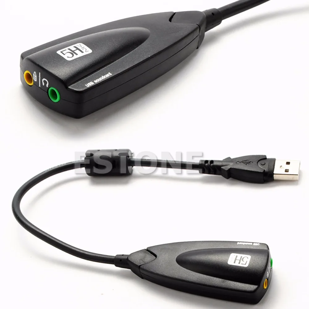 1 шт. Новинка SteelSeries Siberia 5HV2 USB 7 Звуковая карта 5hv2 объемный звук в рознипосылка|usb