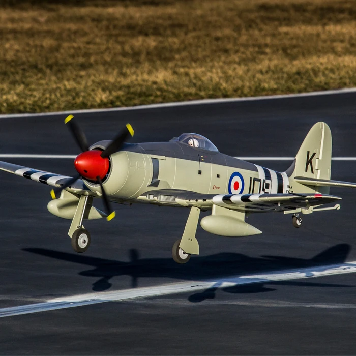 Радиоуправляемая модель самолета Freewing Hawk Sea Fury PNP | Игрушки и хобби