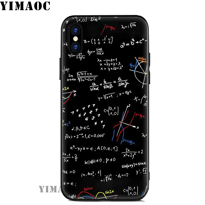 YIMAOC Space Astronauta Soft Silicone Case for iPhone 11 Pro Xr Xs Max X or 10 8 7 6 6S Plus 5 5S SE |