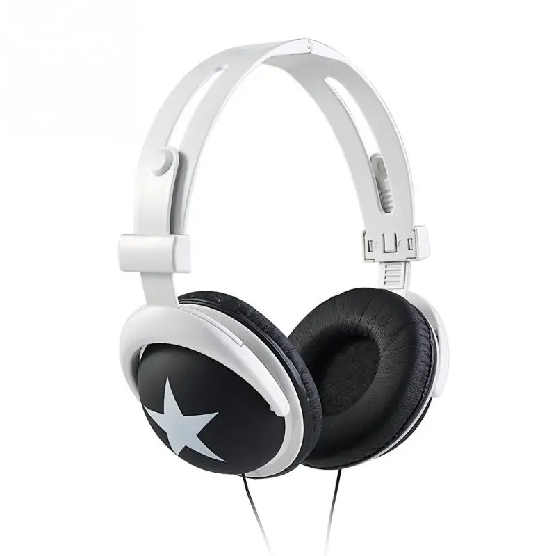 Продвижение Big Star Pattern Спортивные Стиль головы Тип Mega Bass Наушники гарнитуры для 3.5