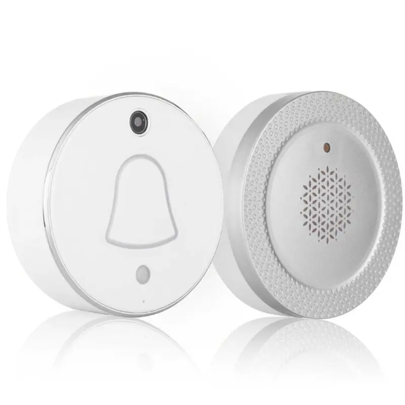 Smart Wireless WiFi Enabled Camera Door Phone Visible Doorbell Home Security Ring Bell Video-eye For | Безопасность и защита