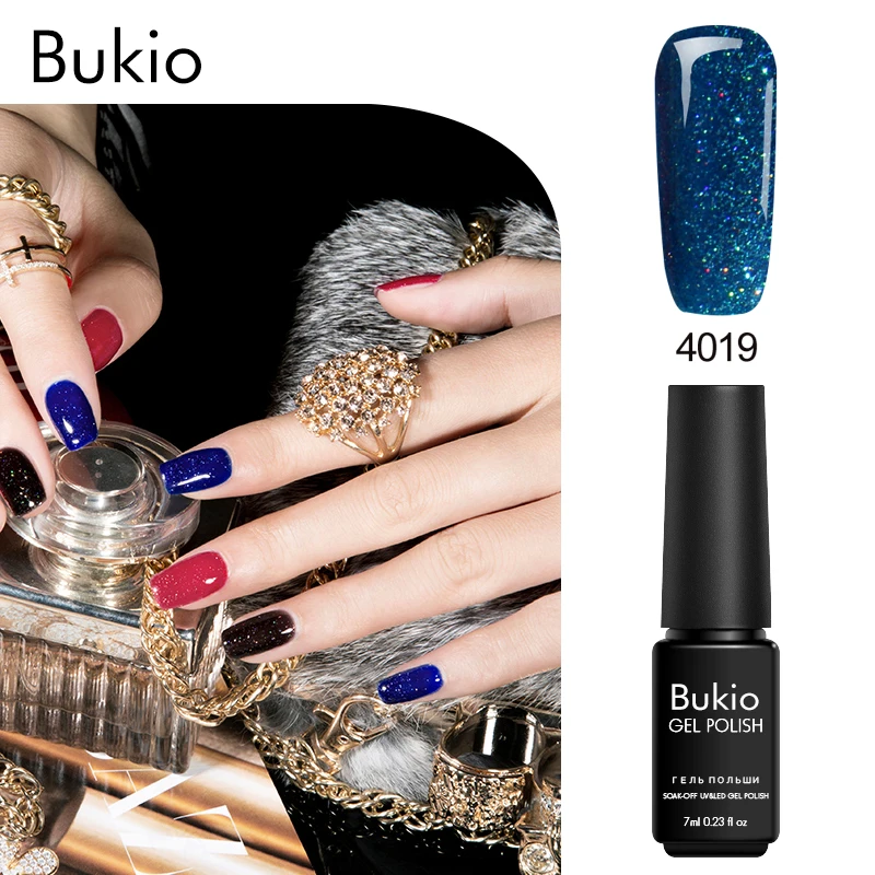 Bukio неоновый УФ Гибридный гель лаки для ногтей замачивание уф Полупостоянный все