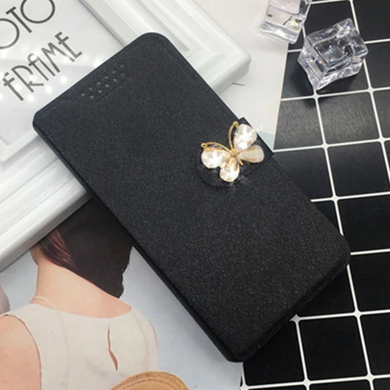 Black Butterfly Роскошный чехол для lg g4 g 4 f500 h818 lg 4 coque искусственная кожа quick circle посмотреть телефон флип окно Ретро Стенд Крышка - Цвет: Black Butterfly