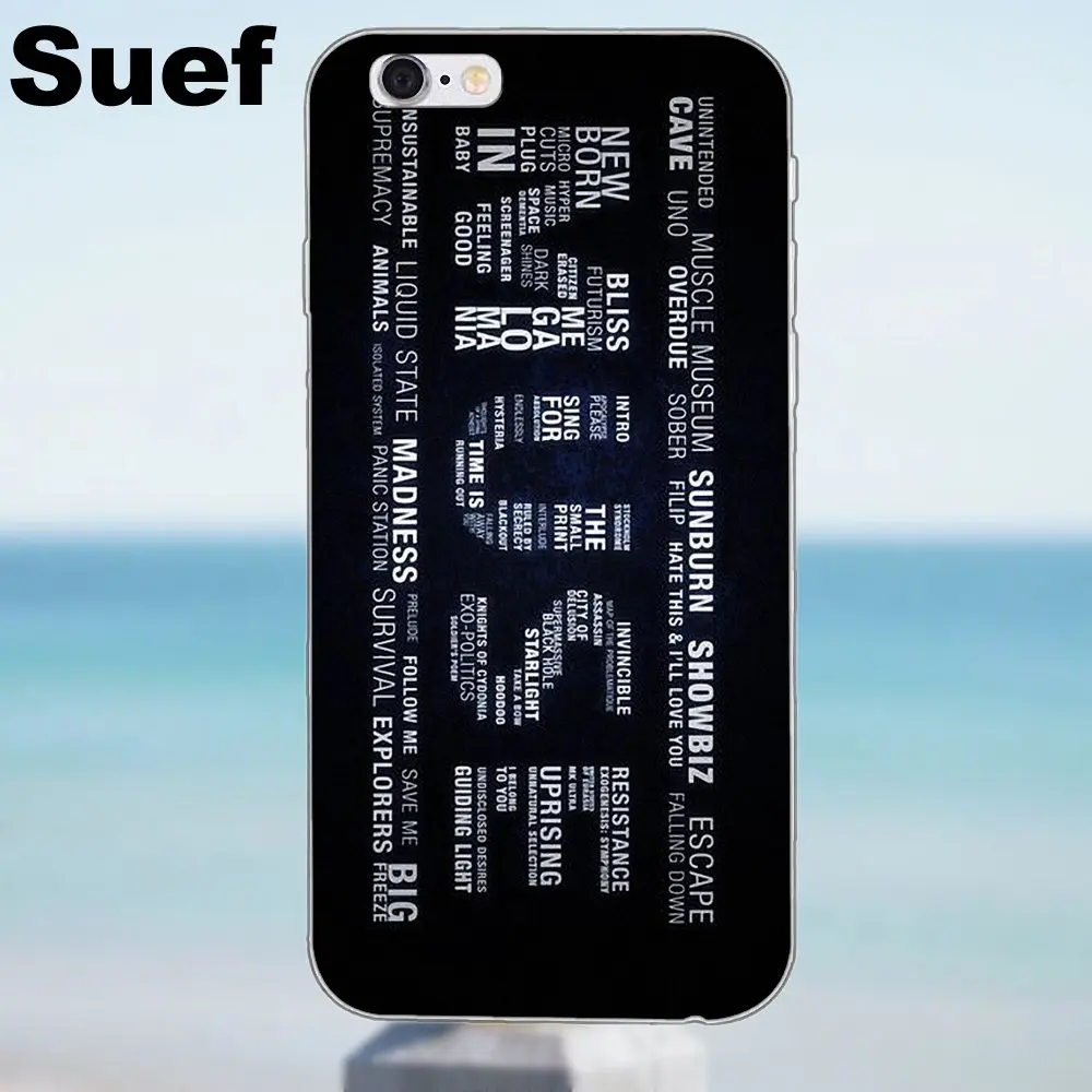 Suef Tumblr Muse логотип ТПУ мобильный чехол для iPhone X 4 4S 5 5S 5C SE 6 6S 7 8 Plus Samsung Galaxy J1 J3 J5 J7 A3 A5