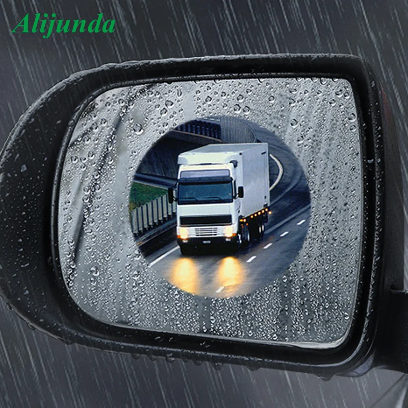 2 шт. непромокаемая и противотуманная пленка для зеркала заднего вида автомобиля