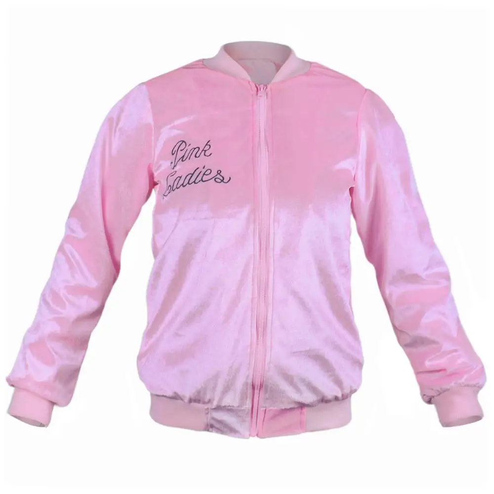 Only Jacket Для женщин розовая Женская вельветовые куртки легкий Курточка бомбер в стиле ретро 50 s наряд в стиле диско курица вечернее изящное платье плюс Размеры - Цвет: Only Jacket