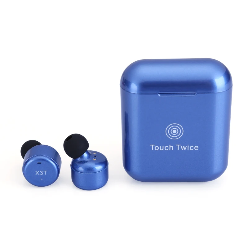Доставка за 48 часов! Беспроводные наушники TWS X3T с Bluetooth 4 2 гарнитура зарядным