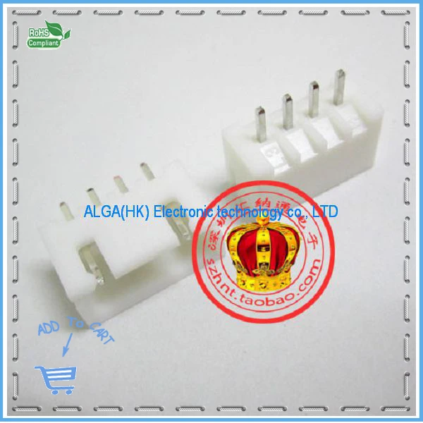 

Free shipping .ConQuality Assurtor XH-4A Terminal XH2.54-4P 2.54MM pitch straight pin socket