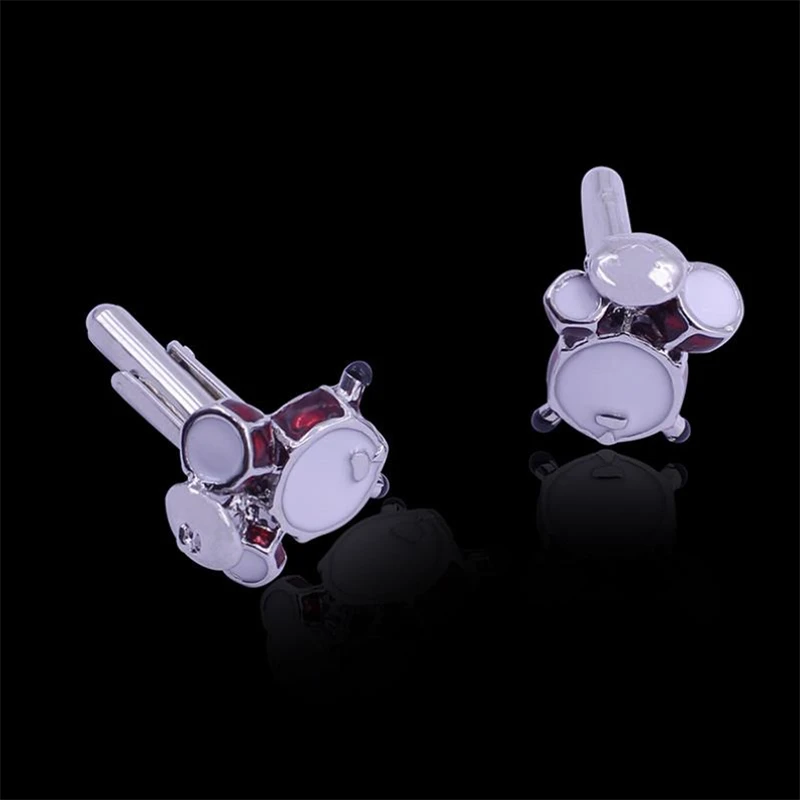 DoreenBeads Men's Shirt Cufflinks Fashion Design Band Bass Drums Metal for Man French Suit Jewelry DIY Supplies | Дом и сад