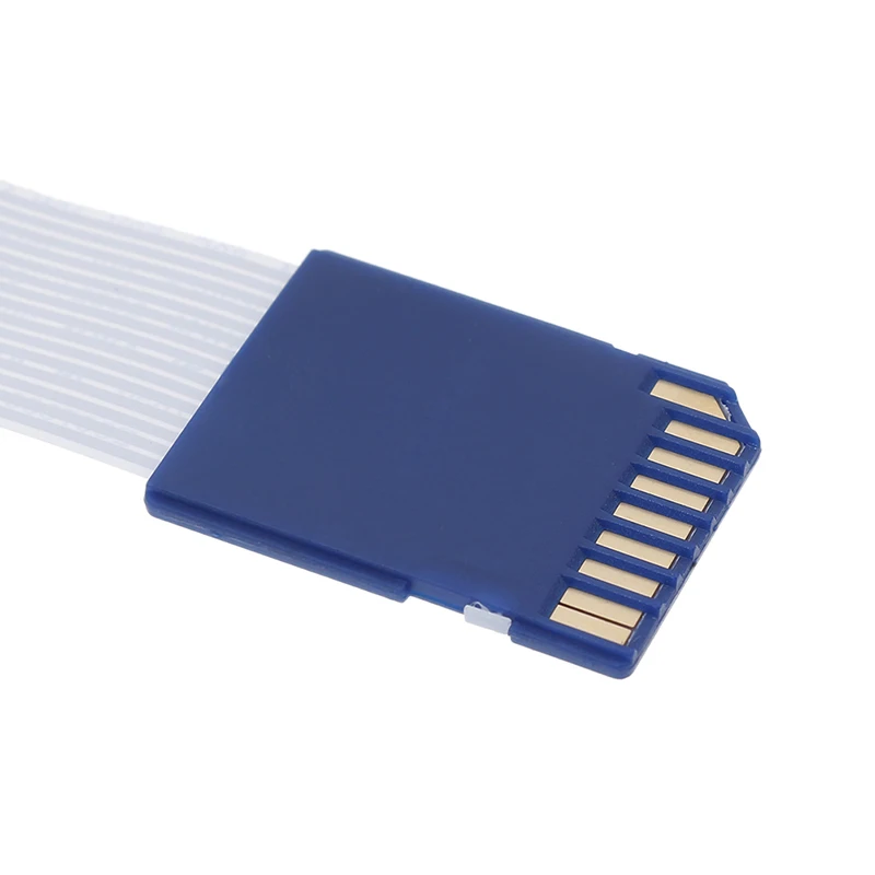 48 см TF micro sdcard к sd/sdhc карта гибкий удлинитель адаптер кабель для автомобиля GPS ТВ