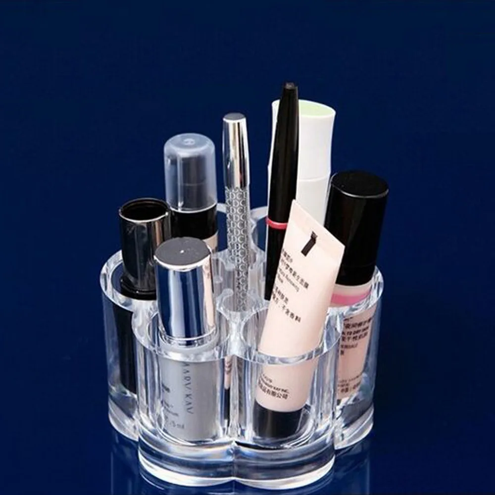 Прозрачный акриловый флакон для демонстрации 12 отдельных круглых отсеков полка