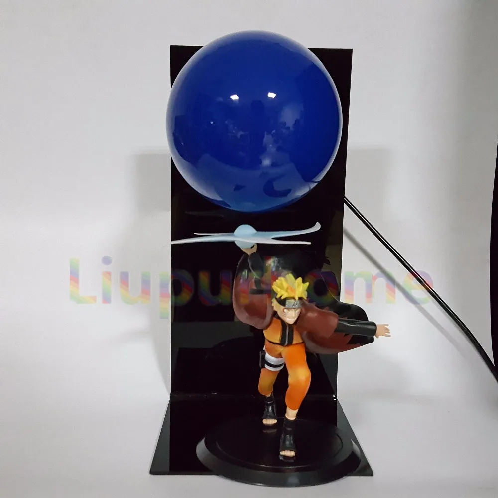 Героя аниме Наруто светодиодный светильник Rasengan модель с рисунком из Ураганные