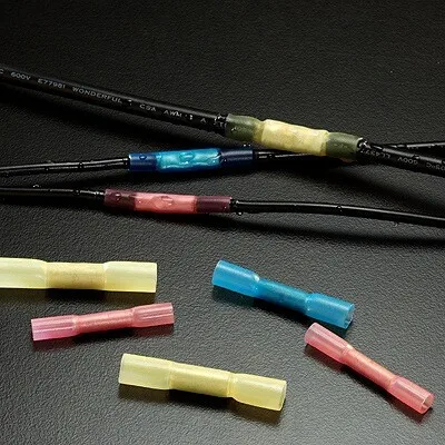 100 шт./лот bht0 5 для 22 20 AWG (0 2 0 мм2 соединения встык термоусадочная трубка