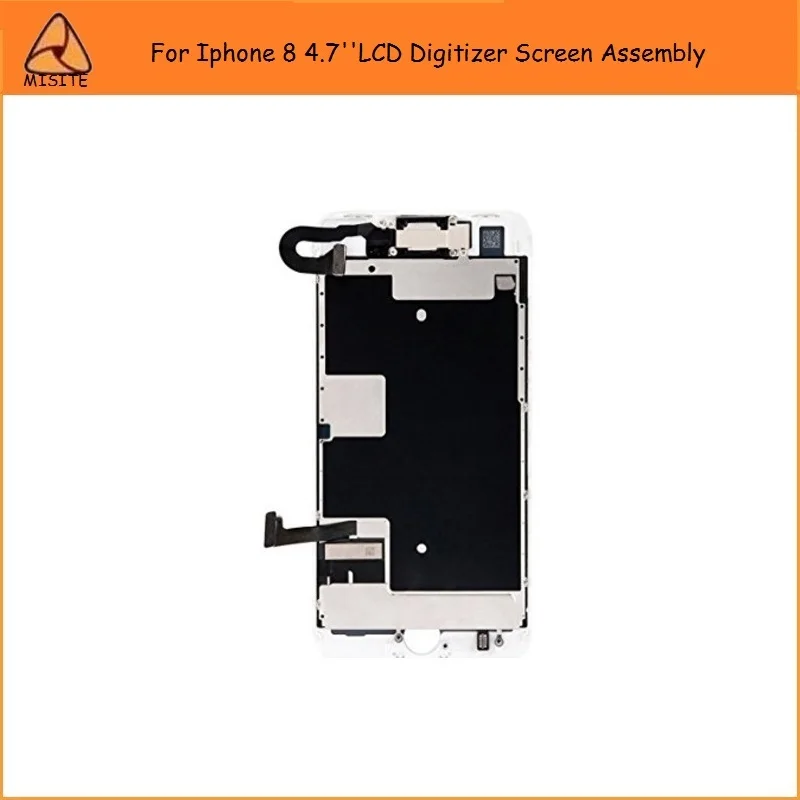 2 шт./лот i8 8G ЖК-дисплей в сборе для Iphone 8 ЖК-дигитайзер + фронтальная камера Flex