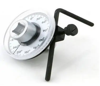 

Professional Adjustable 1/2 inch Drive Torque Angle Gauge Car Auto Garage Tool Set Measurer Hand Tool Wrench