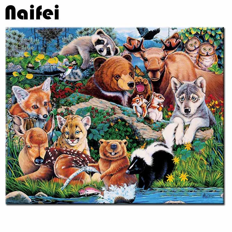 Алмазная вышивка 5D сделай сам Круглый Набор для вышивки крестиком с изображением