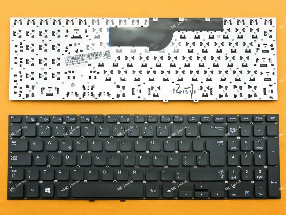 Новая PT португальская Клавиатура Teclado для ноутбука Samsung NP270E5G NP270E5J NP270E5R 270E5G 270E5J