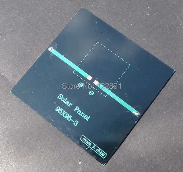 Оптовая продажа BUHUESHUI! 100 шт./лот миниатюрная солнечная батарея 1 Вт 5 В панель