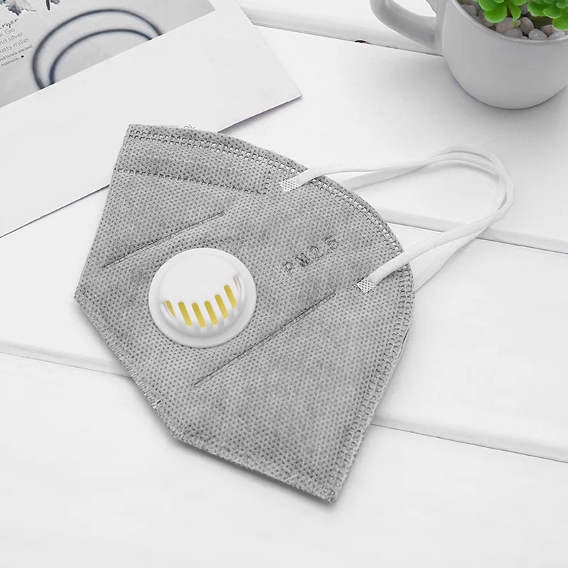 10 шт. одноразовые активированный уголь рот маска дышащая Пылезащитная PM2.5 KNG88 |