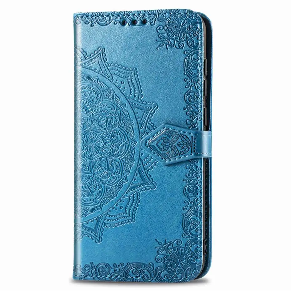 Чехол-книжка Redmi GO с 3D тиснением и мандалой для Xiaomi Redmi GO из искусственной кожи, кошелек, умный чехол для телефона, чехол для Xiaomi Redmi GO fundas