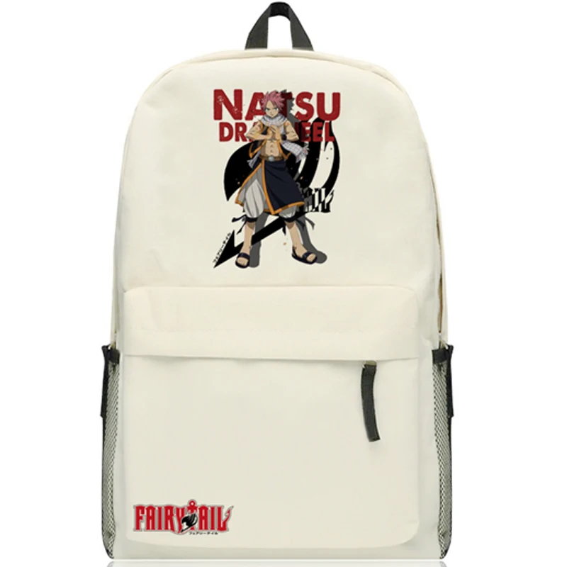 Рюкзак Natsu с героями аниме Фея хвост школьный ранец из ткани Оксфорд унисекс |