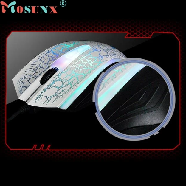 Mosunx Simplestone 2400 точек/дюйм USB Проводная оптическая игровая мышь для ПК ноутбука