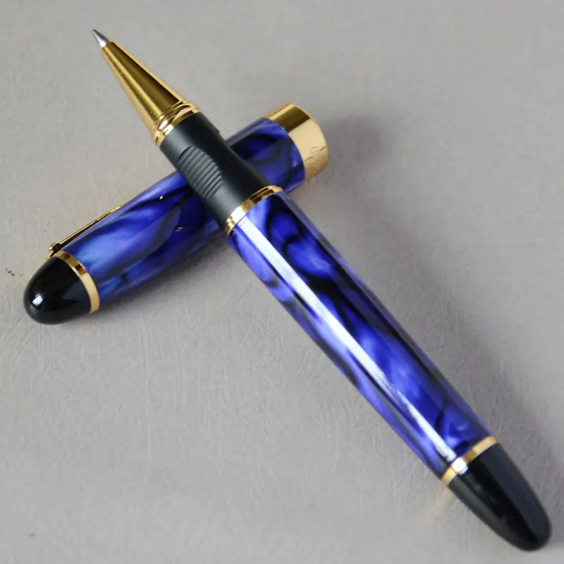 pen as this picture Шариковая ручка JINHAO X450 Королевский синий мрамор JINHAO 450 роскошный бизнес офис черный зеленый розовый винный 21 цвет на выбор - Цвет: pen as this picture