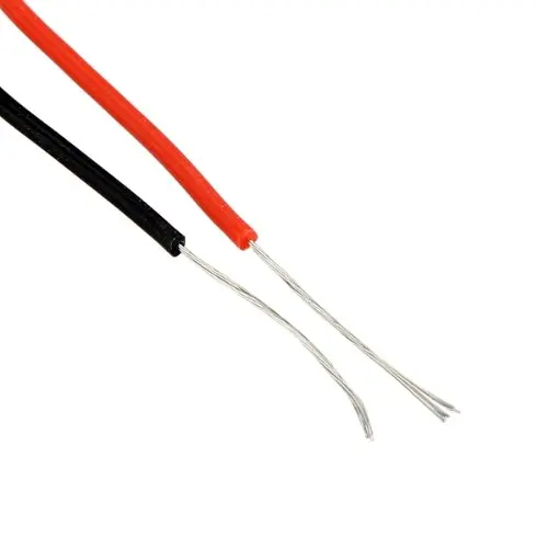 Новый стиль 2x3 м 26 Калибр AWG силиконовый резиновый провод кабель красный черный