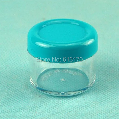 

Jars Cosmetic Container Cream Mask 15g 1/2oz 100pcs Pot Clear Blue 15ml Empty In Makeup Face Not Portable Eyecream Free