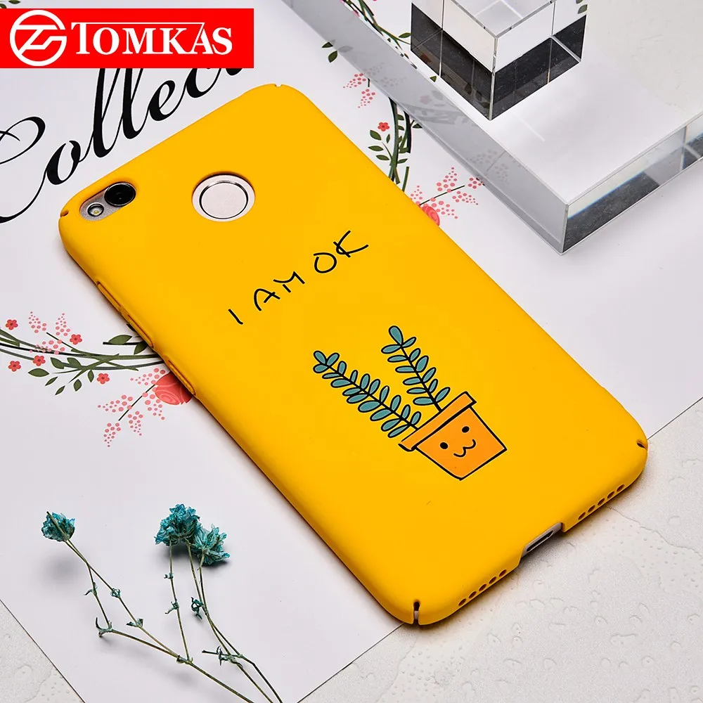 TOMKAS милый компьютер чехол для Xiaomi Redmi 4x Note 4X32 GB mi A1 защитные чехлы с рисунком 5 0