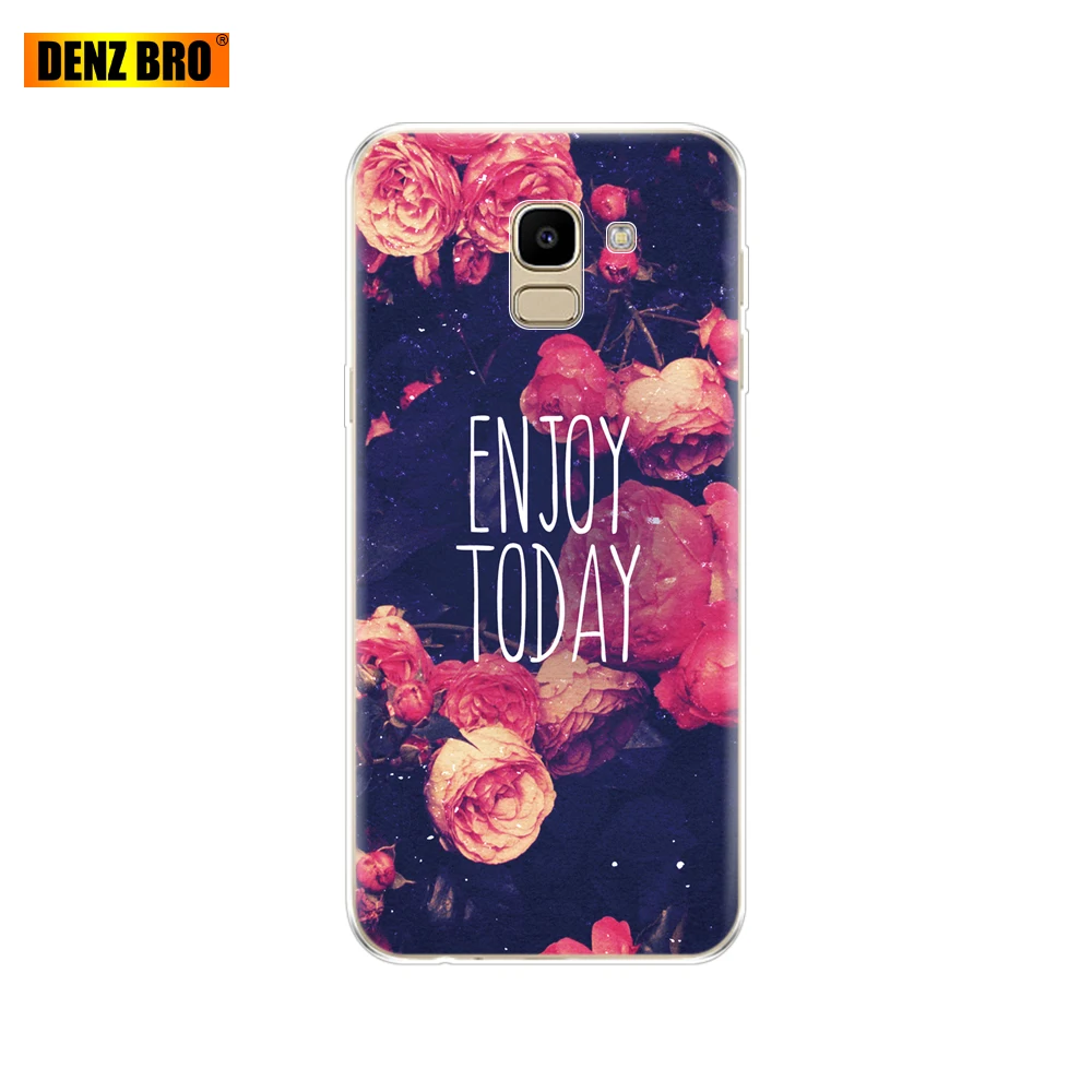61896 Для samsung J6 чехол EU J600 J600F SM-J600F силиконовый мягкий TPU чехол для samsung Galaxy J6Plus J6+ J 6 Plus J610 J610F - Color: 61896
