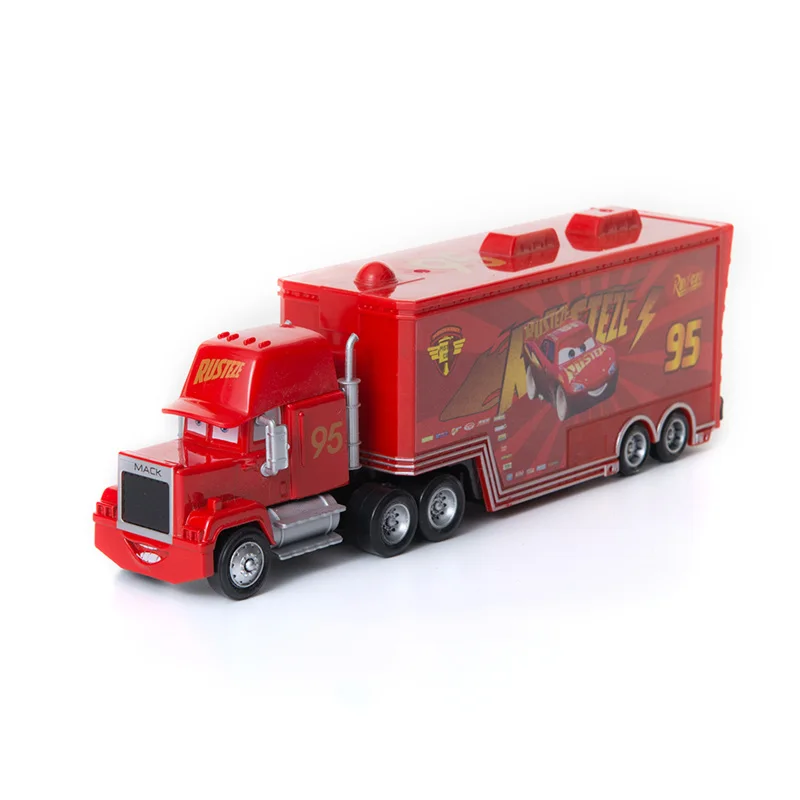 Disney Pixar Cars 2 3 игрушки № 35 грузовик молния McQueen Джексон шторм Рамирез Мак дядюшка 1:55 литой модельный автомобиль игрушка детский подарок