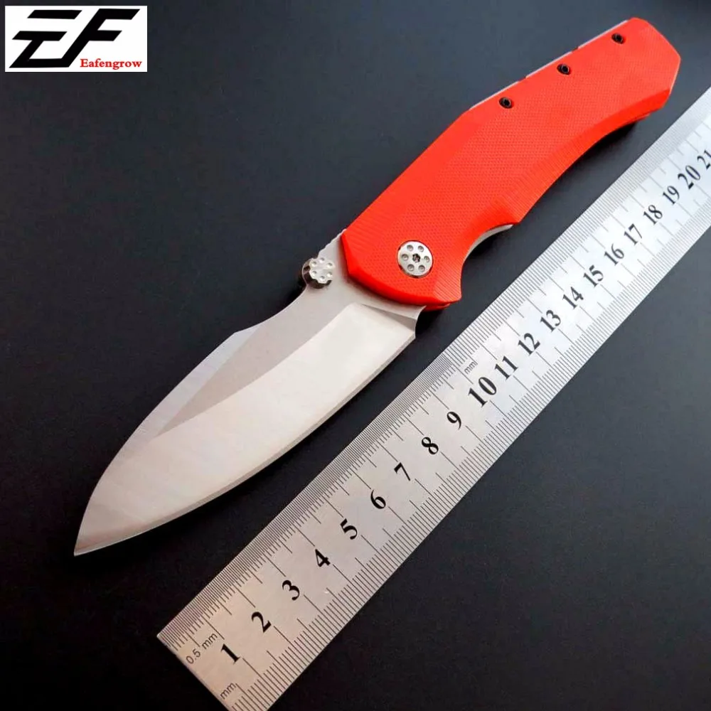 Складной нож ZZSQ ZT0850 D2 карманный + G10 с подшипником охотничий для кемпинга